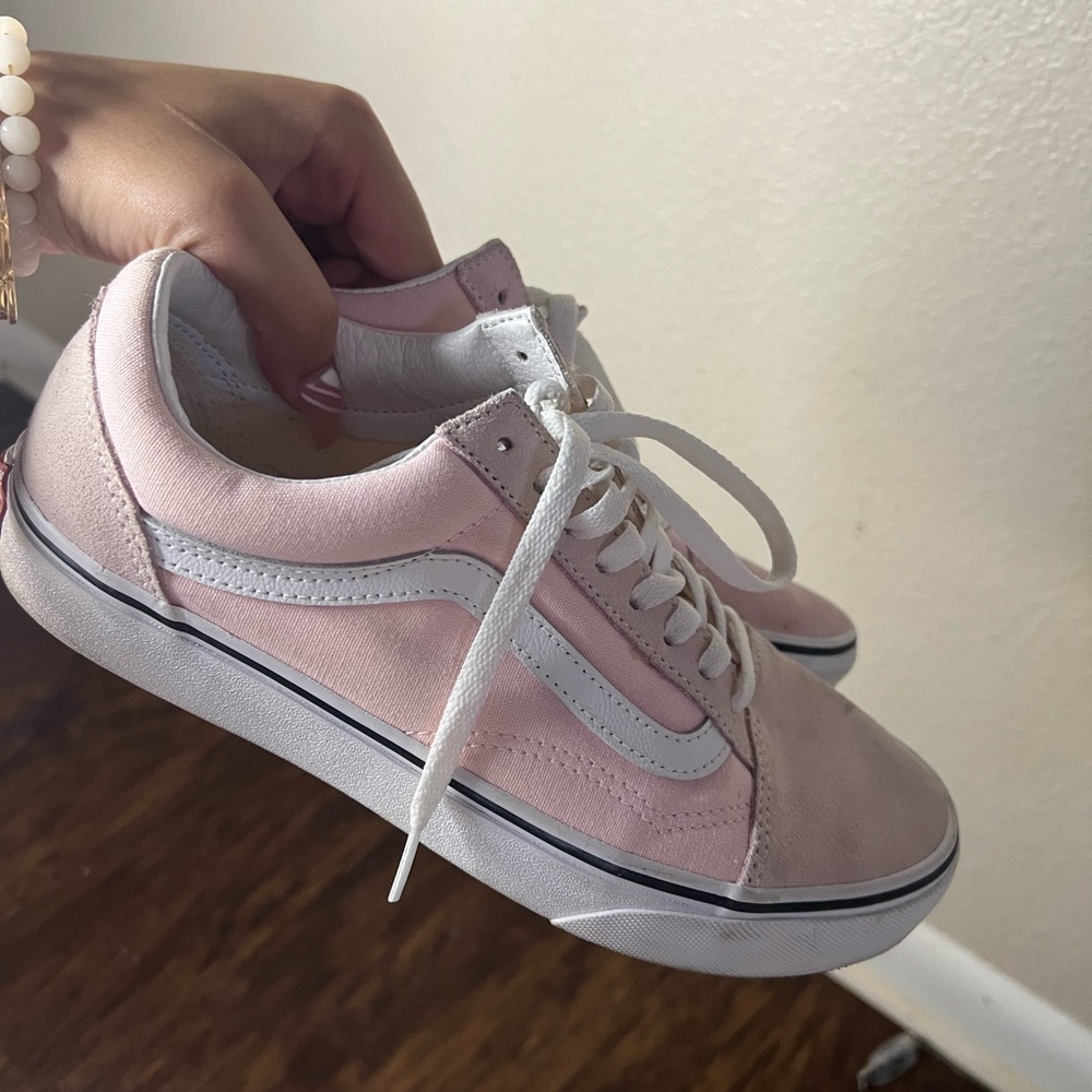 Pink van shoes
